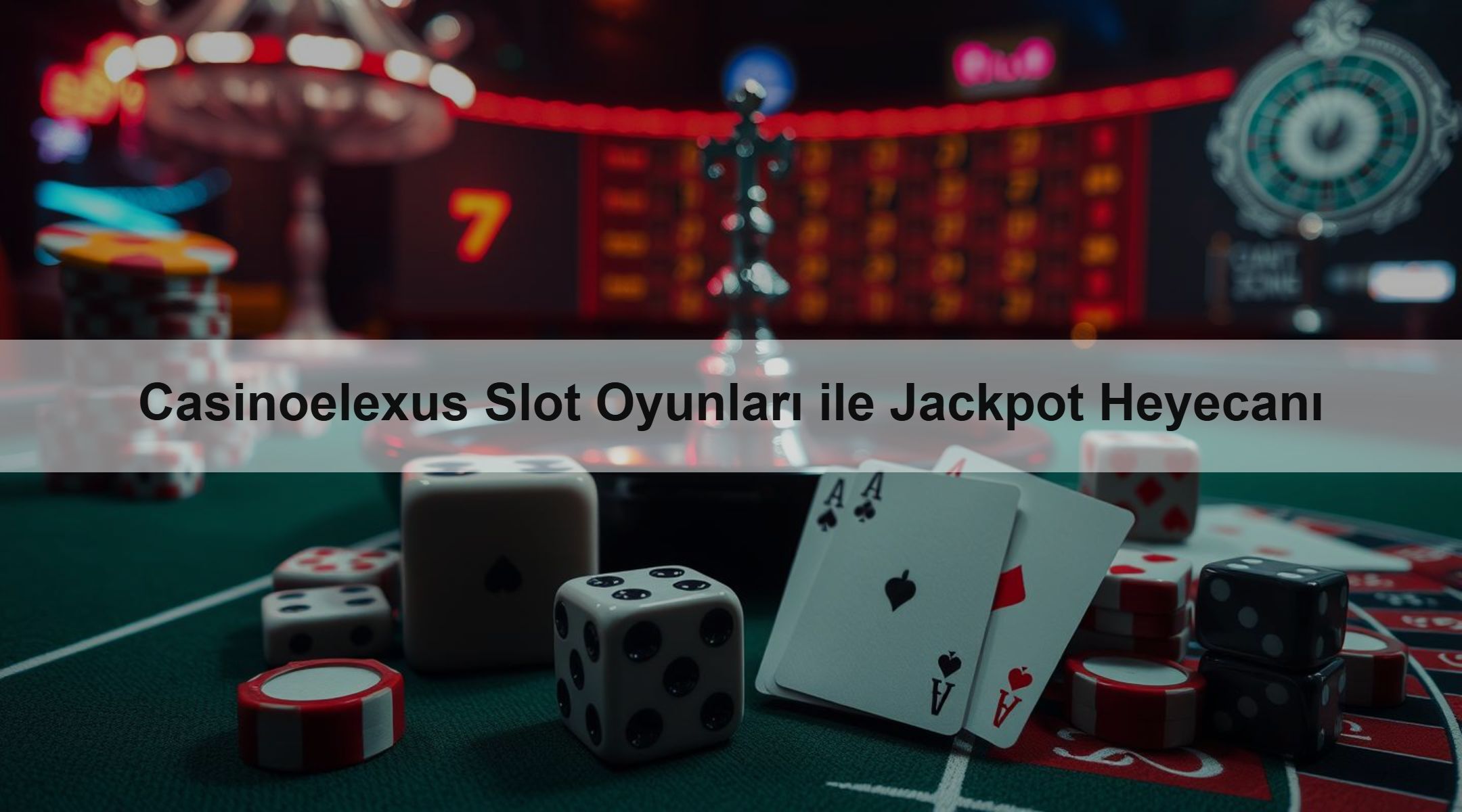 Casinoelexus Slot Oyunları ile Jackpot Heyecanı